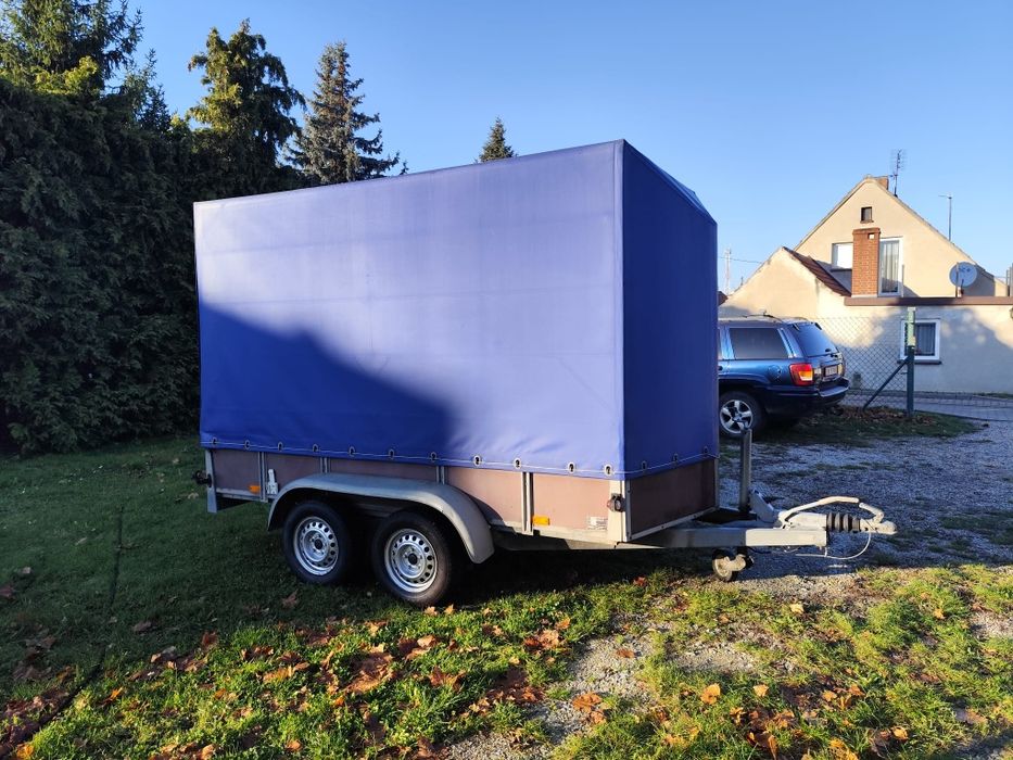 Przyczepa Saris F-30 dwuosiowa DMC 2000kg profesjonalna