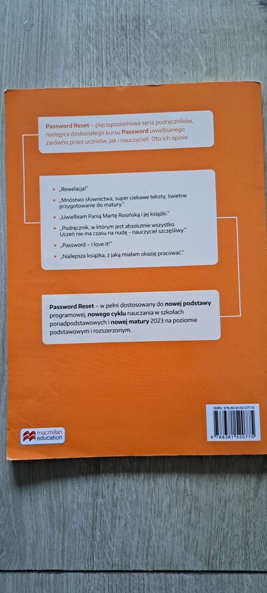 Password Reset A2+/B1