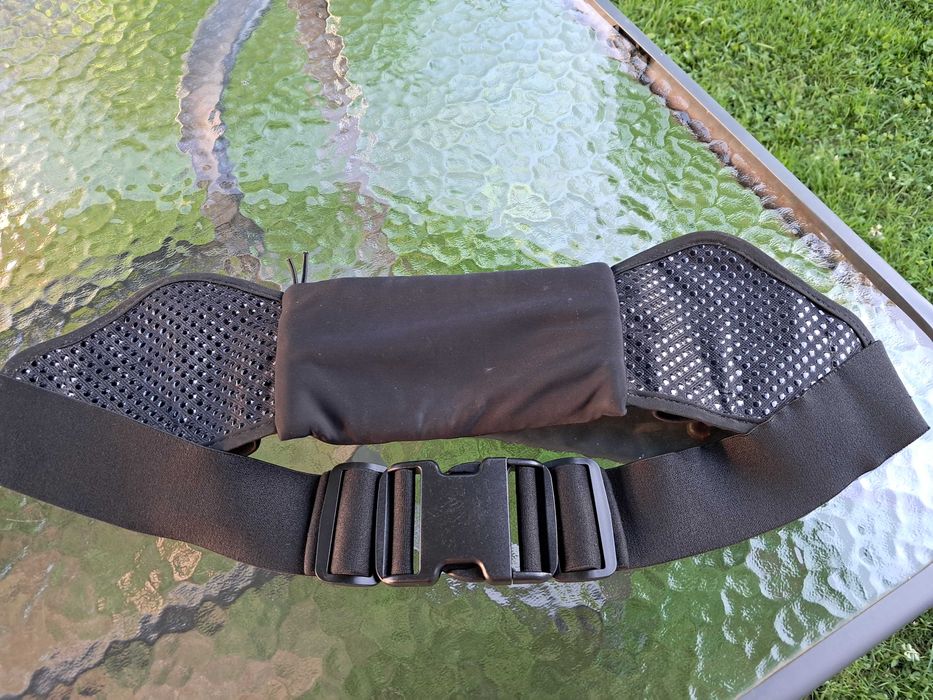 pas do biegania saszetka nerka klamra + 2 kieszenie na bidony neopren