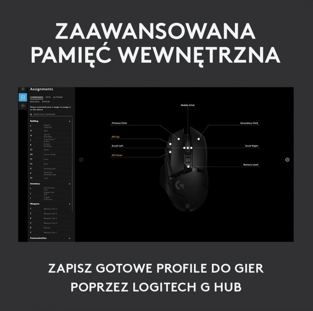 Mysz Logitech G502 Hero