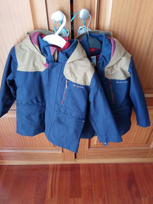 Parkas Quechua 3 em 1 90/98 cm