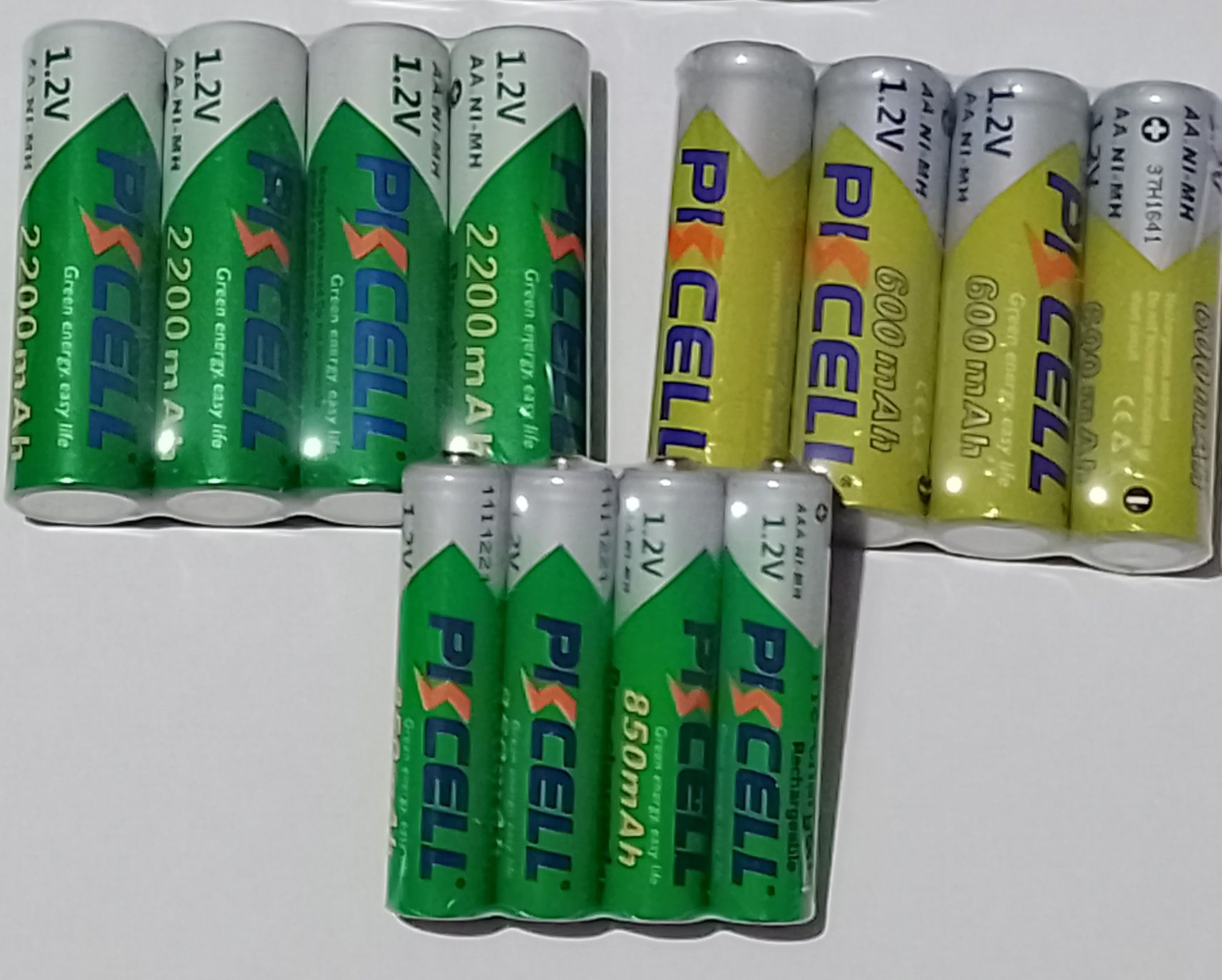 Качественные аккумуляторы PKCELL АА2200mAh/ААА850mAh