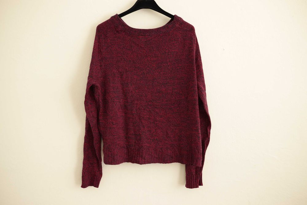 Sweterek h&m, L, bordowy