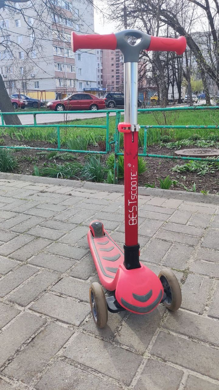 Самокат трьохколісний Best Scooter для дітей від 2-х років