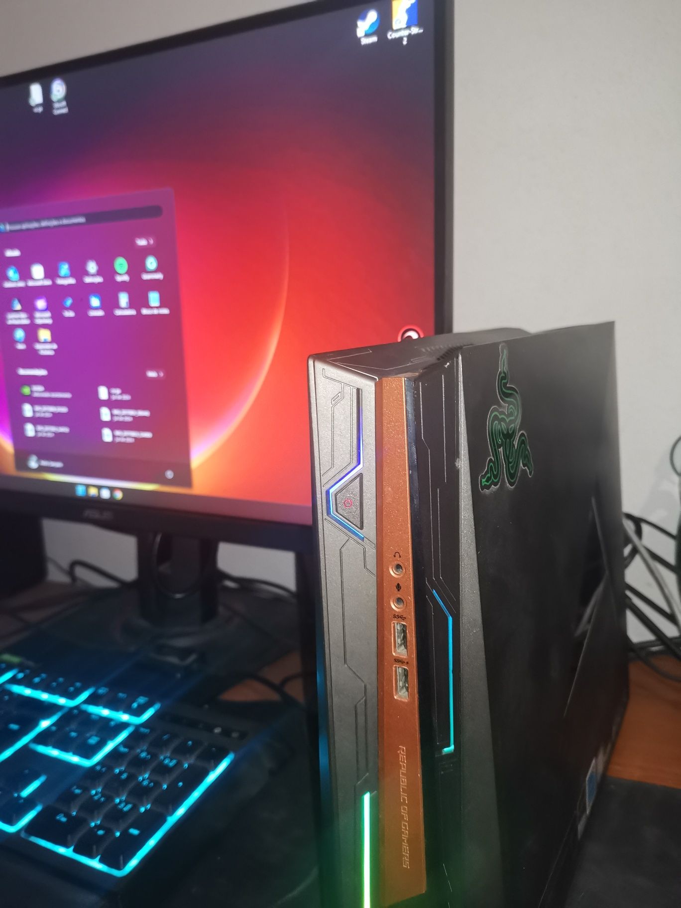 Desktop Gaming ASUS GR8 II Intel Core i7-7700