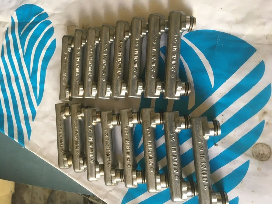 Mercedes W140 W124 W210 M119 AMG  масляный коннектор перемычка металли