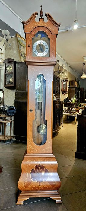 Zegar Kwadransowy zdobiony Intarsją