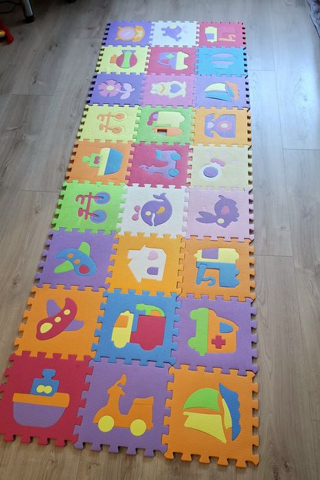 Килимок м'який з трьох комплектів