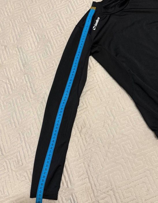 Дитяча чорна термобілизна з довгими рукавами Sondico Base Core