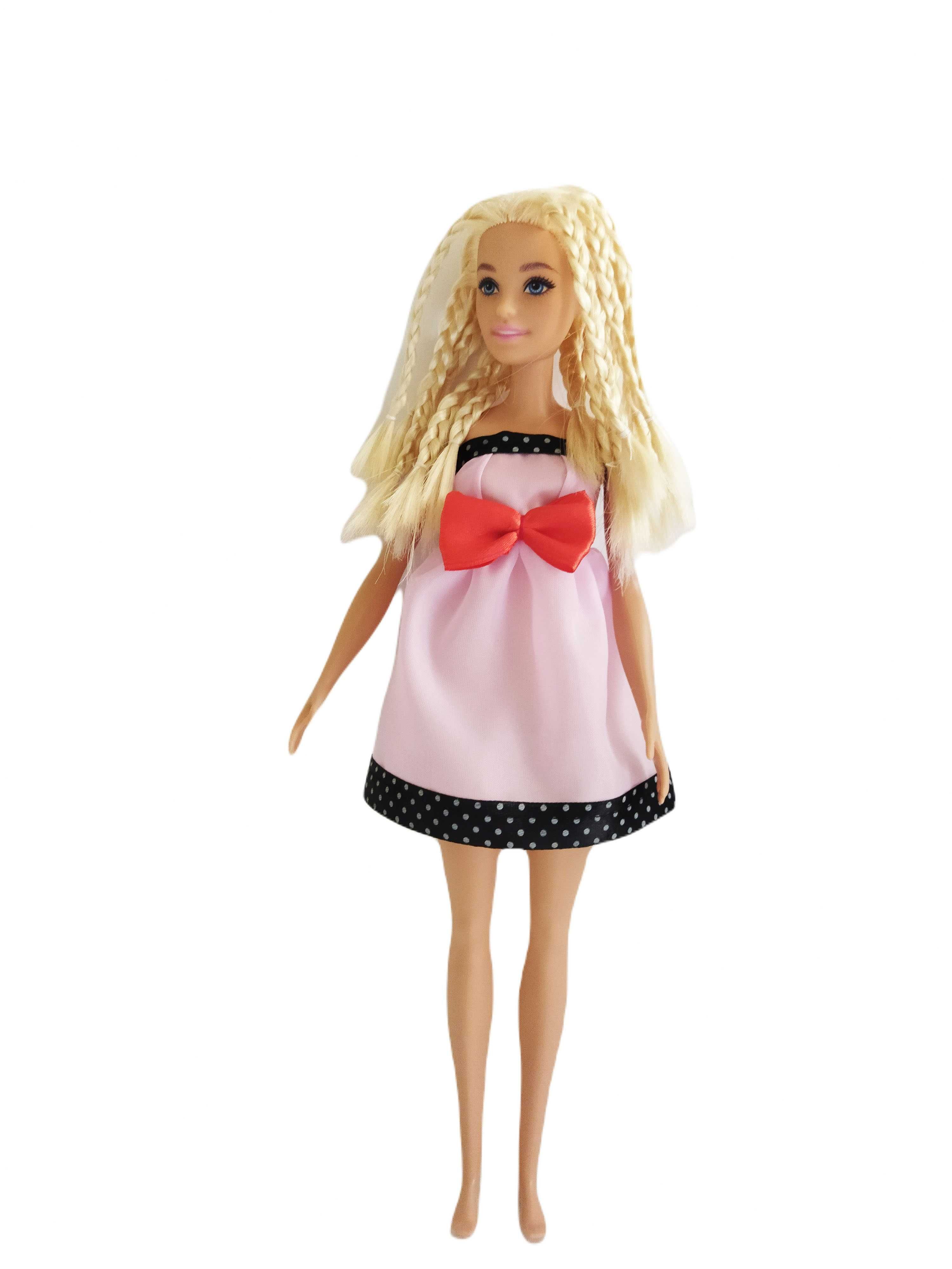 Zestaw Ubranka Sukienki dla lalek Barbie + Torebki Duży Zestaw