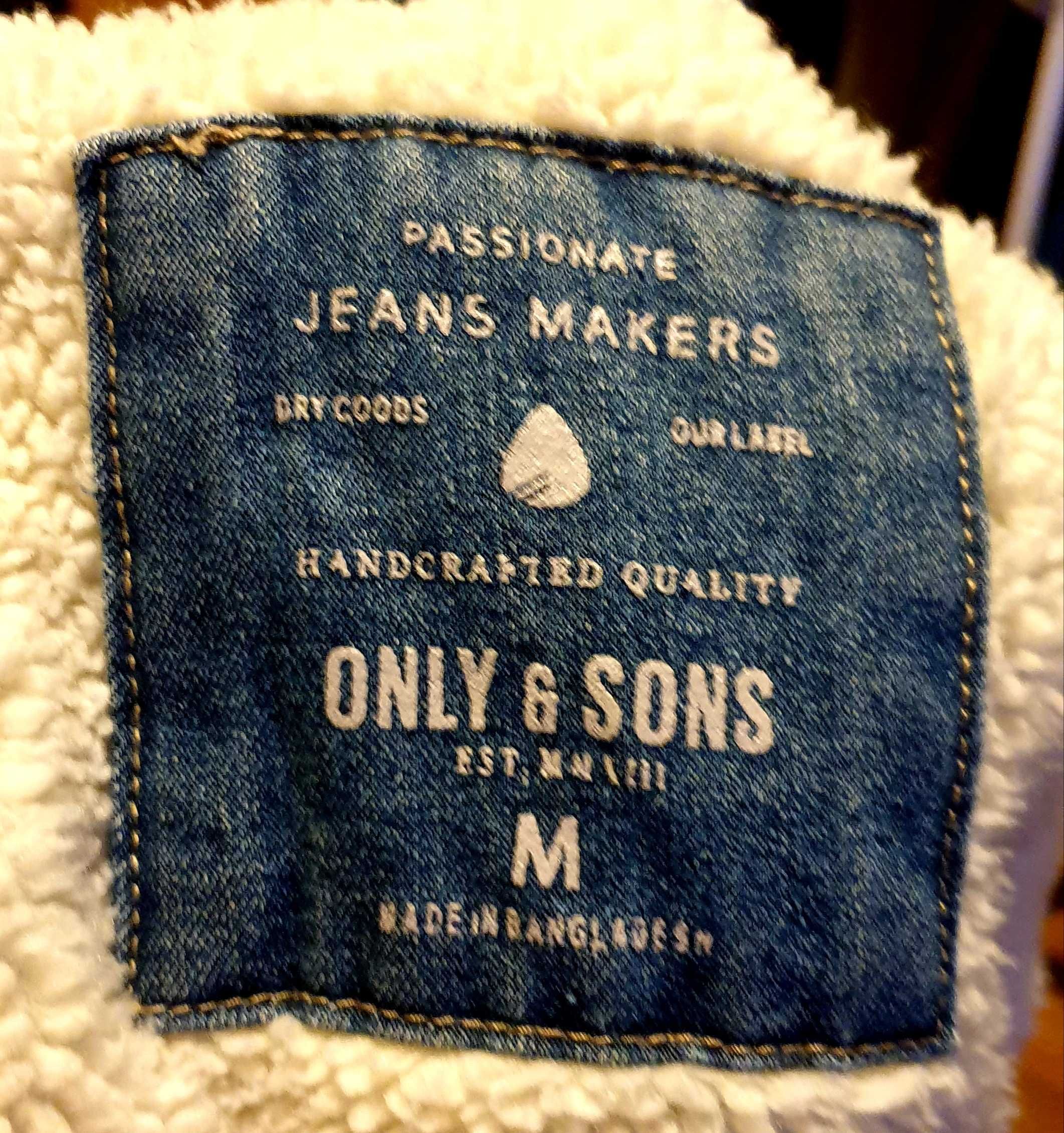 Kurtka sherpa only & sons M jeans