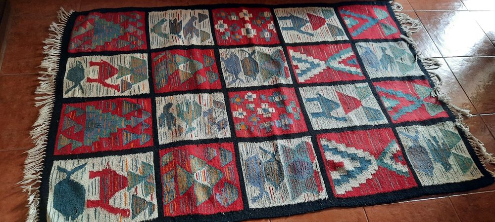 Tapete Kilim em lã