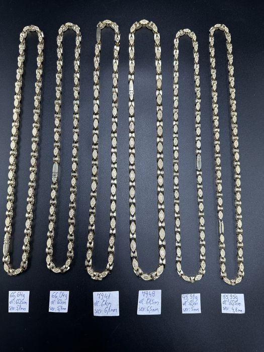 Zlote Łańcuchy Cartier Nowy wyrób