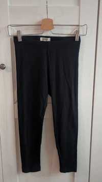 Czarne legginsy 3/4 Zalando