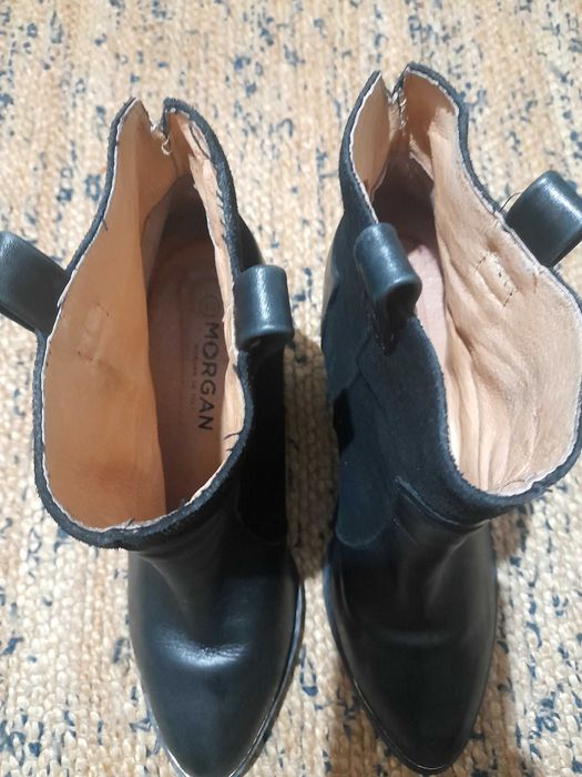 Botas morgan 40 em pele