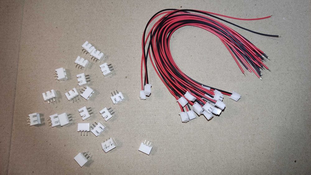 Коннекторы 3 пин мама 2 пин папа