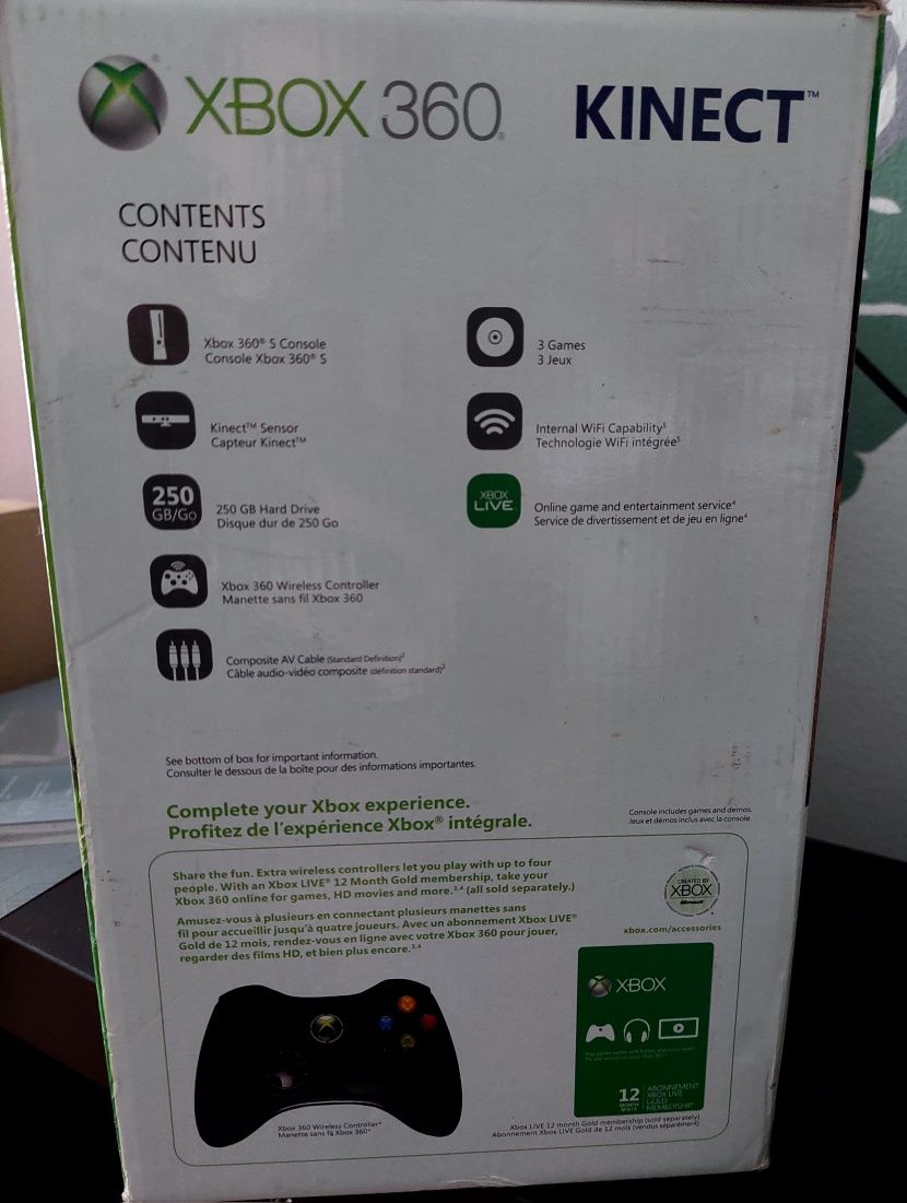 Приставка XBOX 360 KINEKT