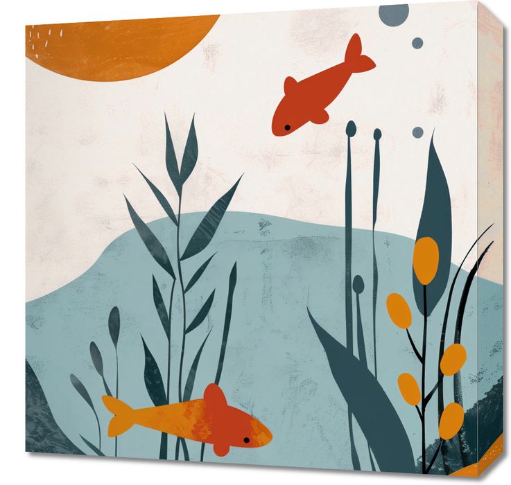 Obraz 50x50cm Podwodny Świat