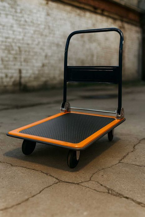 Wózek transportowy 300 kg towarowy platformowy magazynowy składany