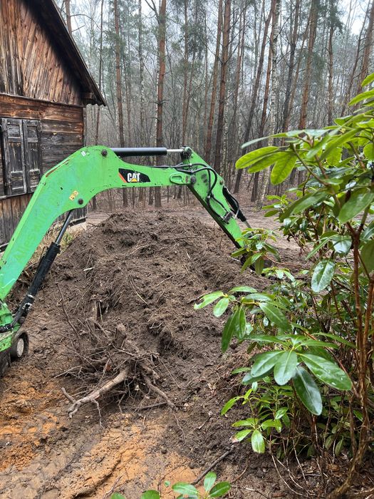 Usługi minikoparka wywrotka Otwock Józefów Warszawa Prace ziemne