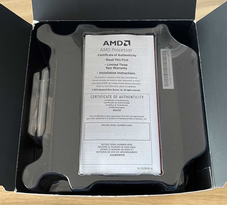 Procesor AMD Ryzen 5 3600X, 3.8 GHz, 32 MB, BOX (+ AMD Wraith Spire)
