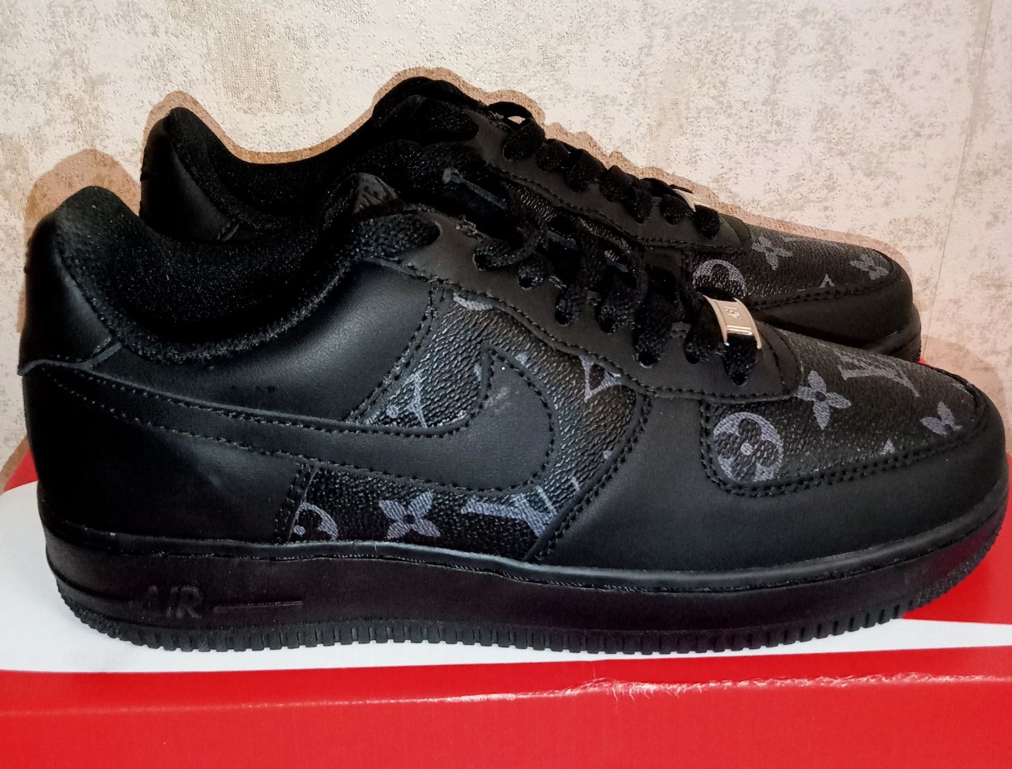 Кроссовки louis vuitton x nike air force 1 оригинал