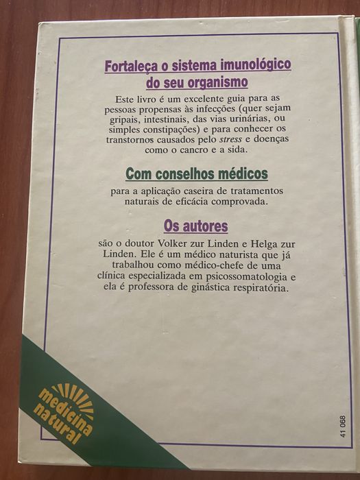 Lote de 2 livros de saúde natural