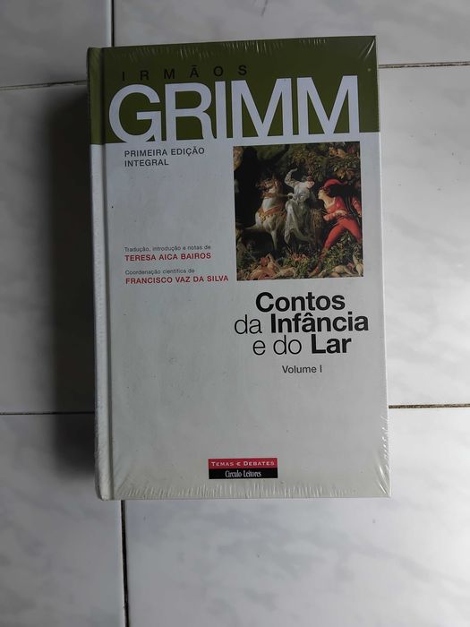 LIVROS: 3 VOLUMES DE CONTOS DOS IRMÃOS GRIMM - 1ª EDIÇÃO INTEGRAL