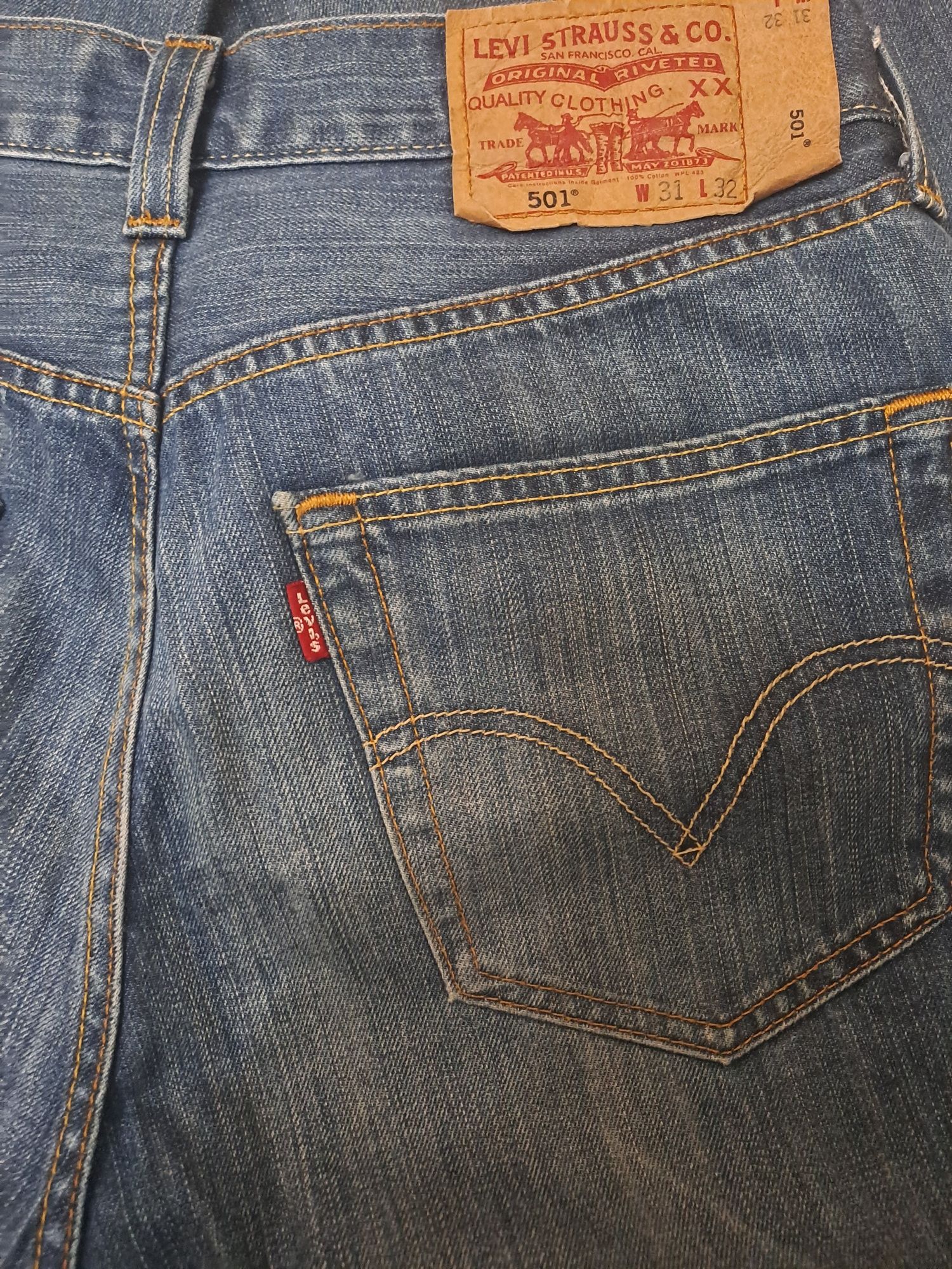 Calças Levi's Jeans - Clássico Modelo 501 Original