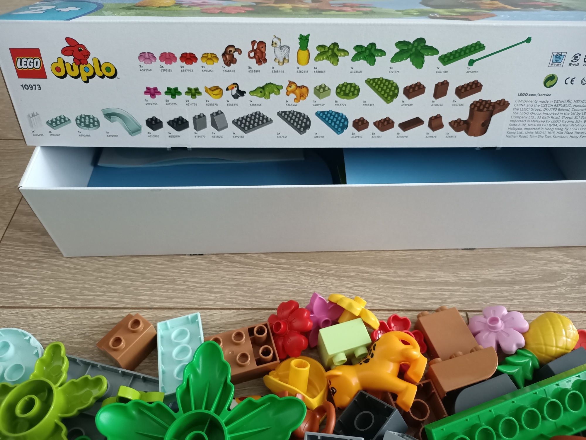 LEGO Duplo 10973 Dzikie zwierzęta Ameryki Południowej