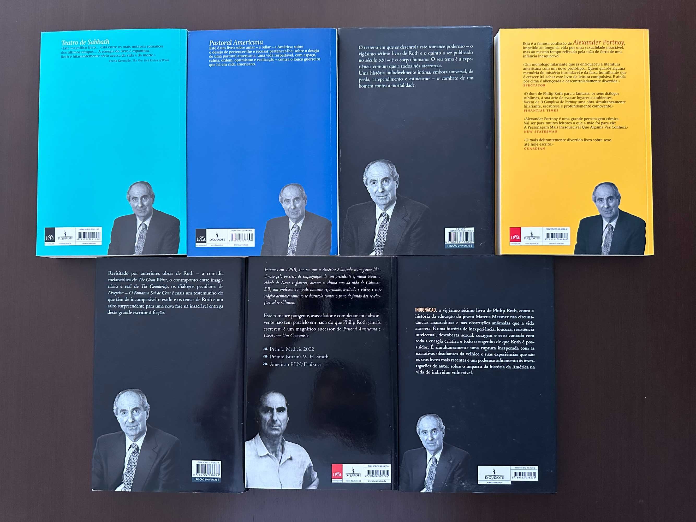 Livros Philip Roth