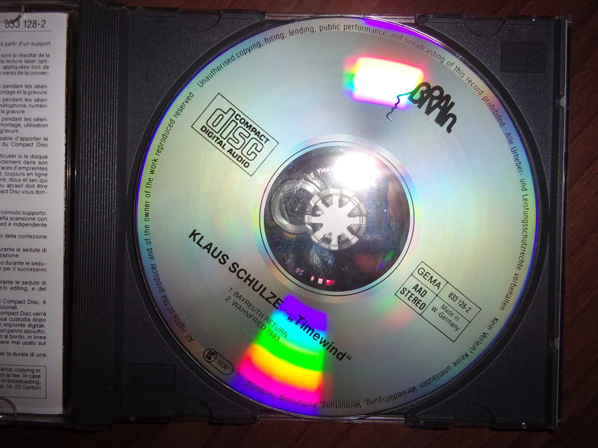 Klaus Schulze - Timewind CD 1991