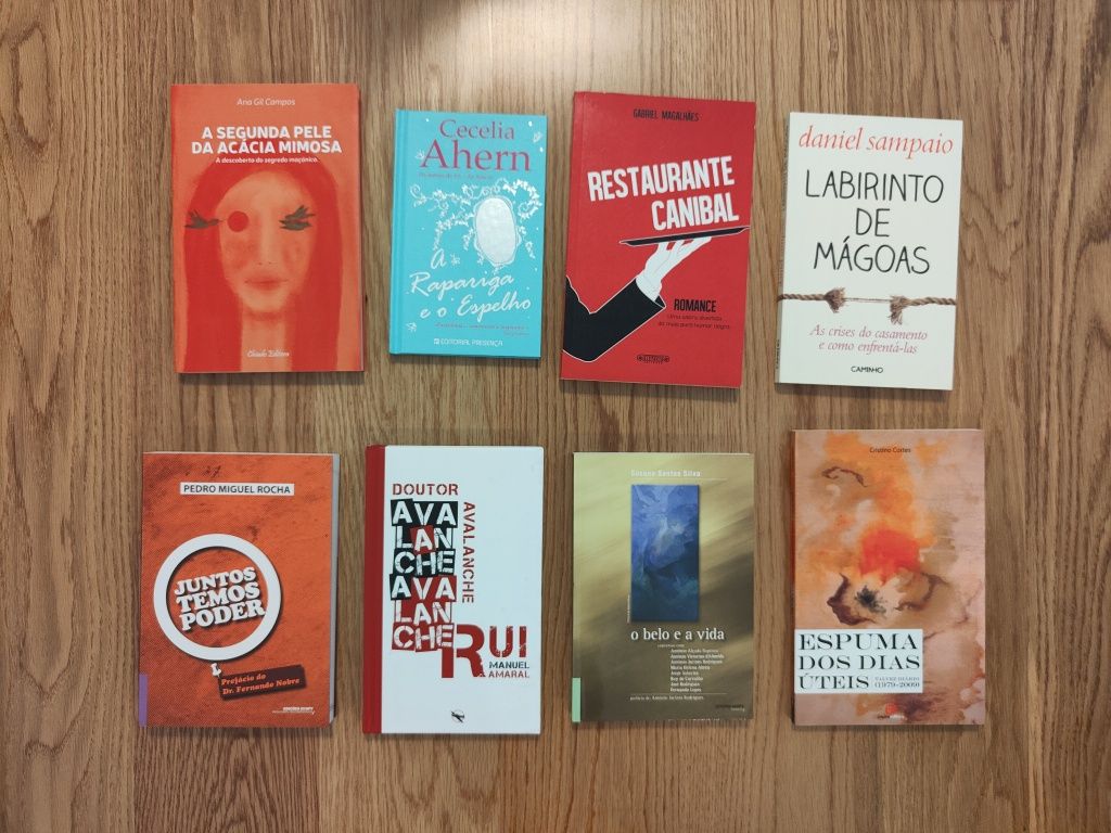 Vendo livros novos a 6euros cada