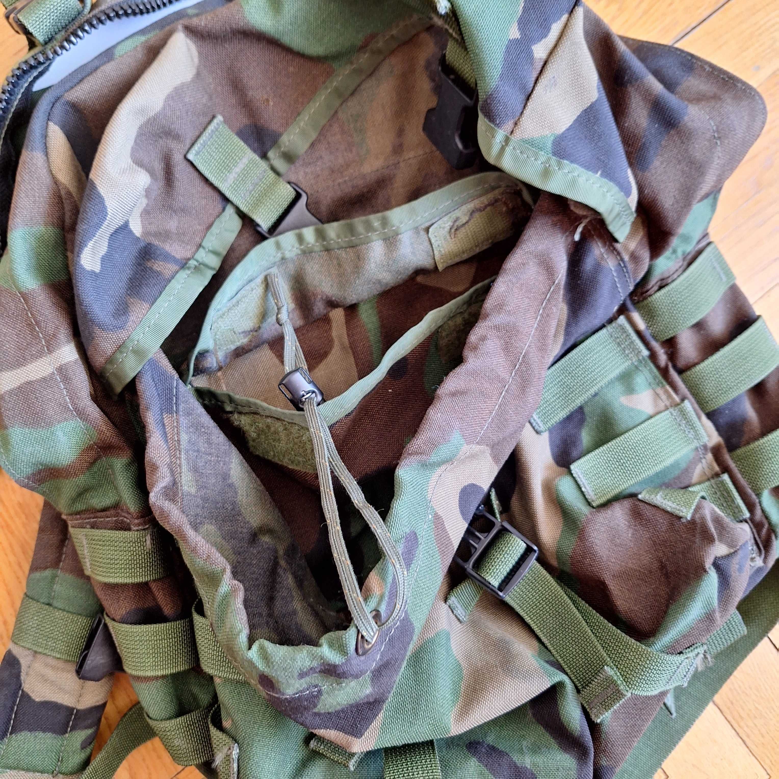 Molle II patrol pack woodland plecak us army patrolowy