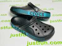 ВСЕ Размеры Crocs Bayaband Logo Motion Black. Оригинал кроксы 36-44