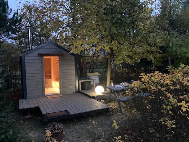 Sauna w lesie na wyłączność, 10 min od centrum Lublina, relaks i grill