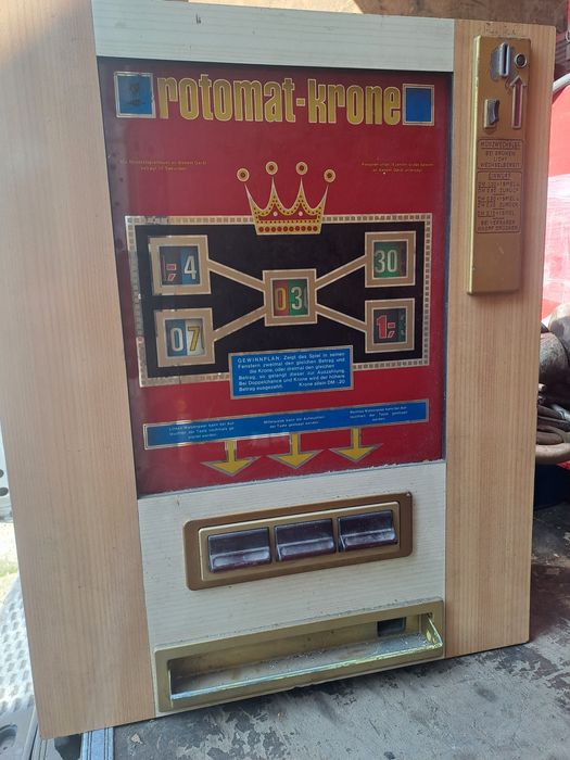 Automat do gier rotomat stary niemiecki