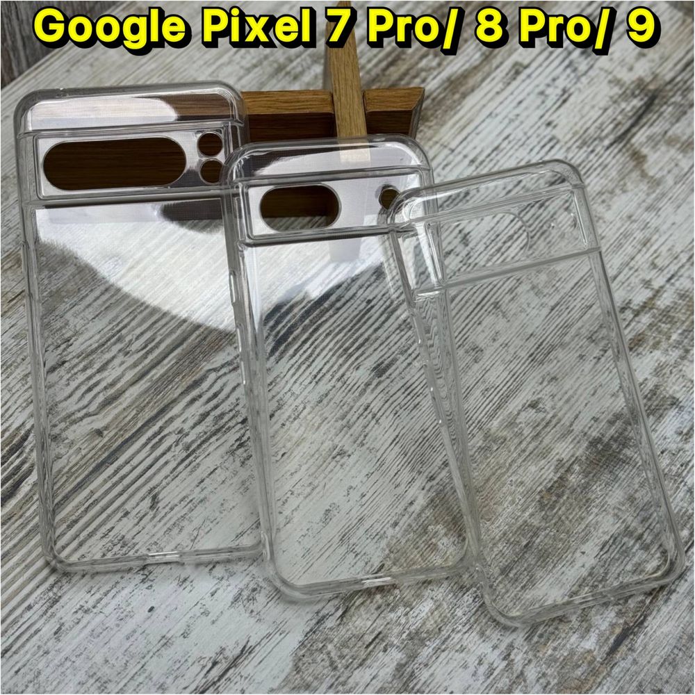 Чехол противоударный Clear Case 2 mm на Google Pixel 7 Pro/ 8 Pro/ 9