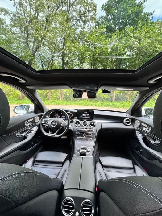 Mercedes-Benz Klasa C Mercedes C200, Pakiet AMG, Pneumatyka, Panorama