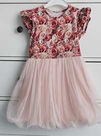 Sukienka w róże 116