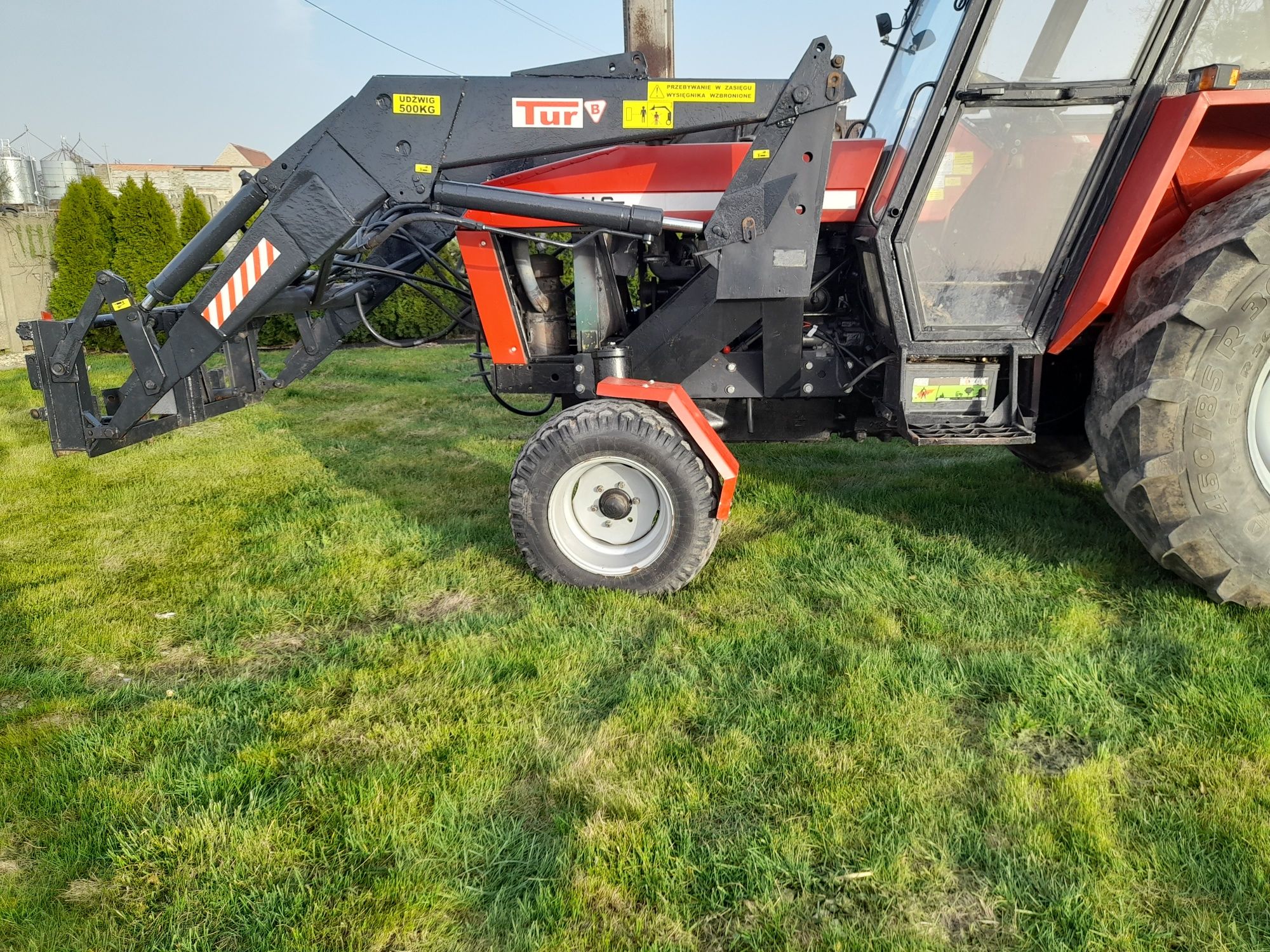 Ursus c 385 z turem po remoncie, zamiana zetor 8011