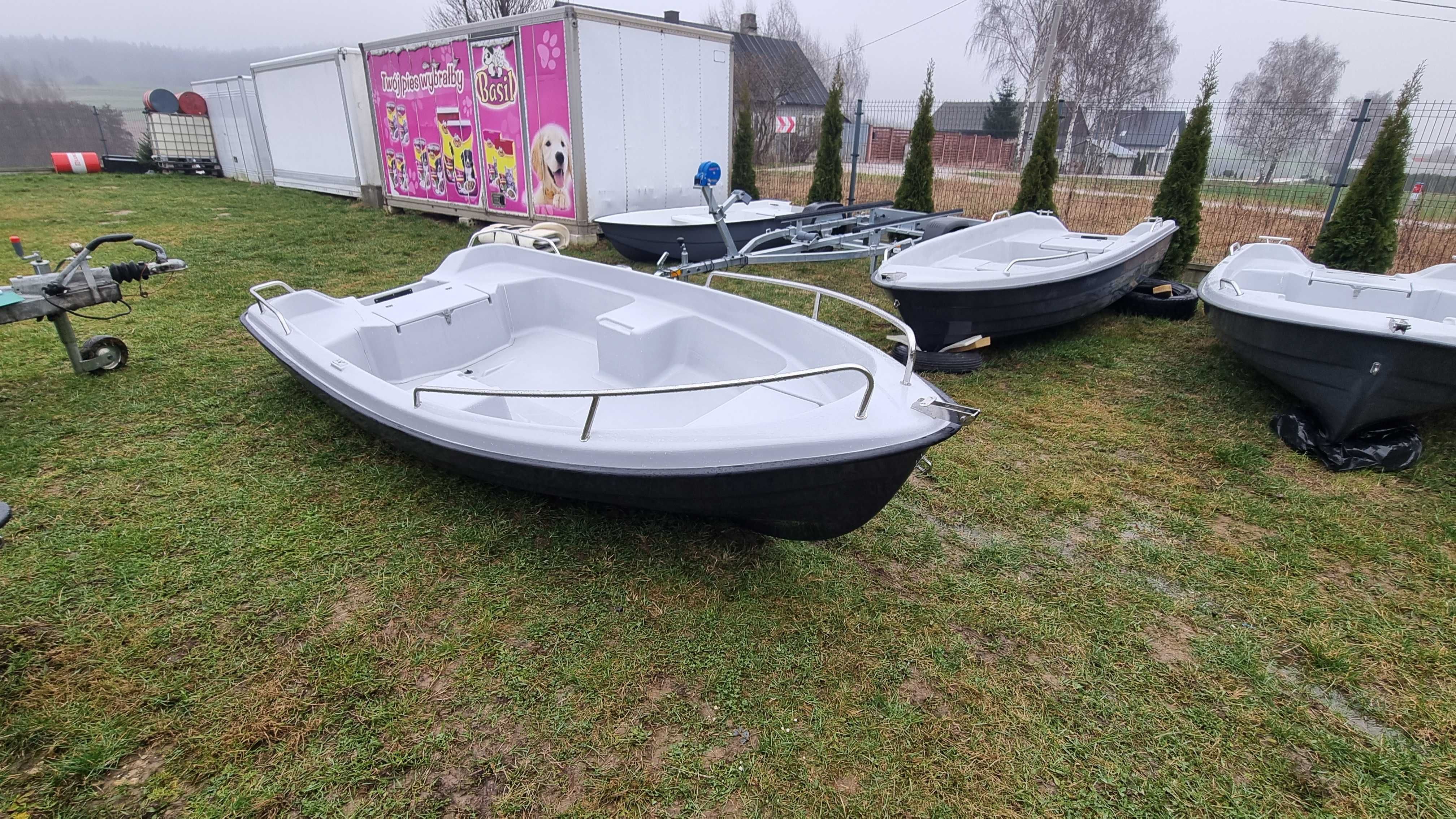Łódka wędkarska Delfin Lux 360x170 NOWA - SIDECAR