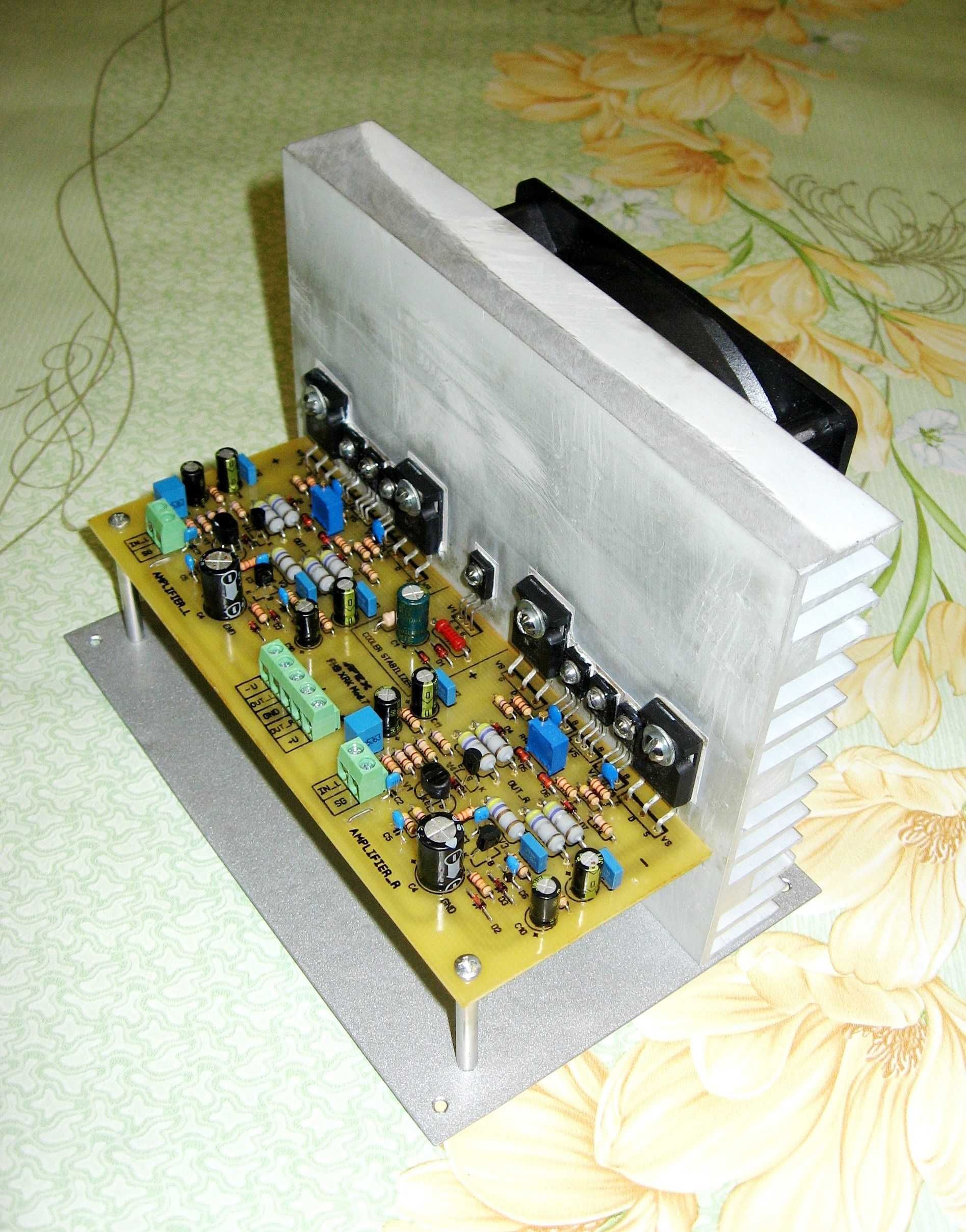 Усилитель  (блок УНЧ)  APEX-FH9 XRK  (2х140Вт) на полевых транзисторах