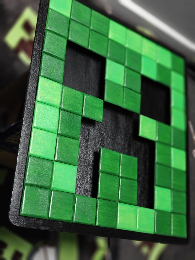 Lampka ścienna Creeper Minecraft