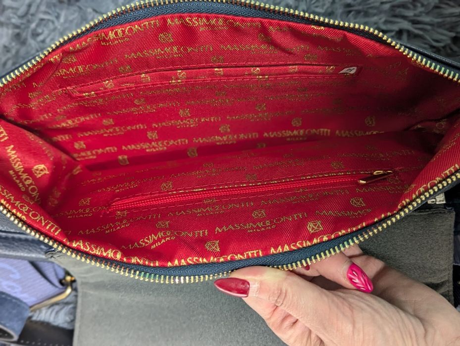 Massimo Contti Nerka XXL z trzema klapkami