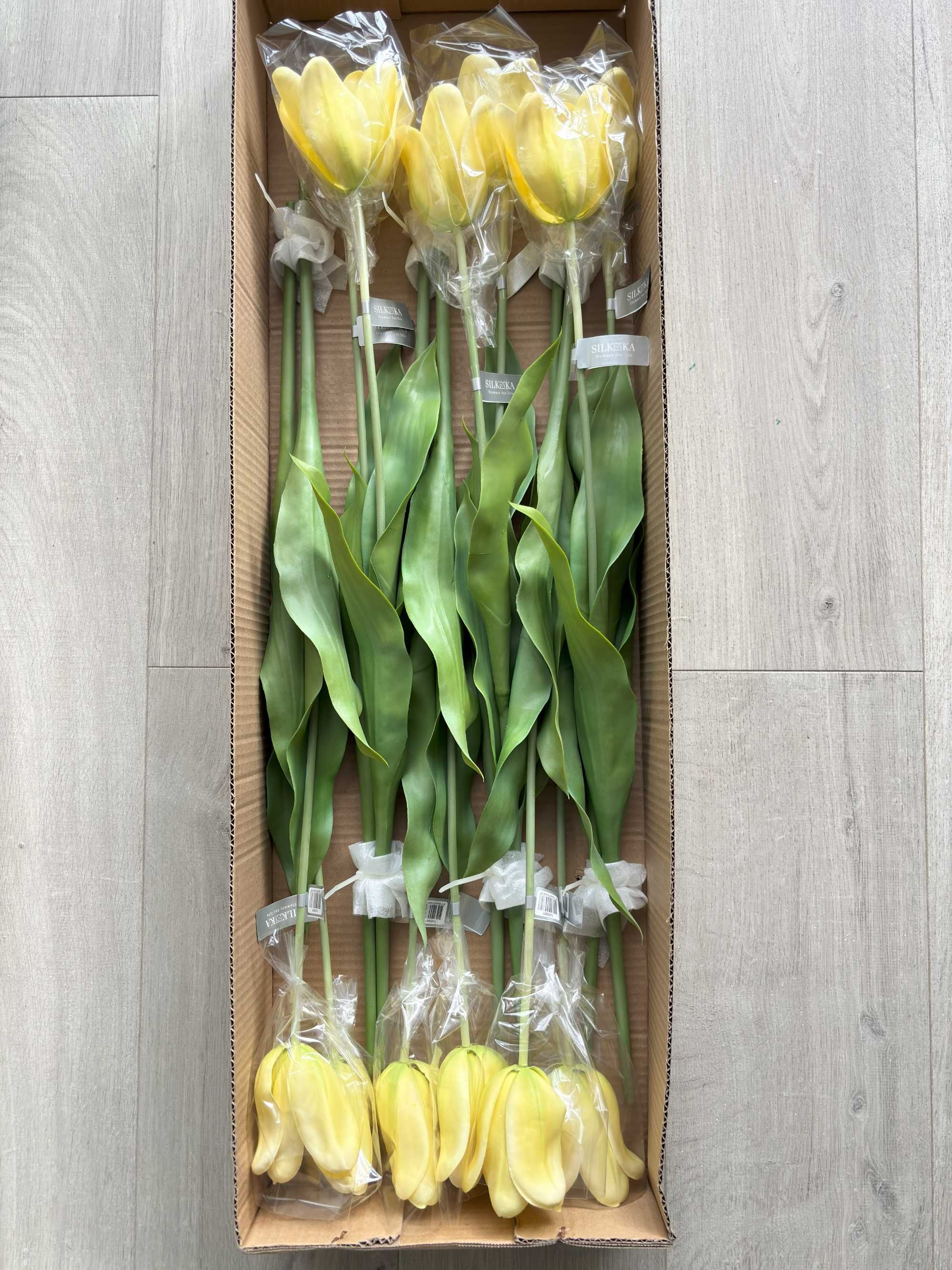 Flores Artificiais Premium Real Touch - Túlipas