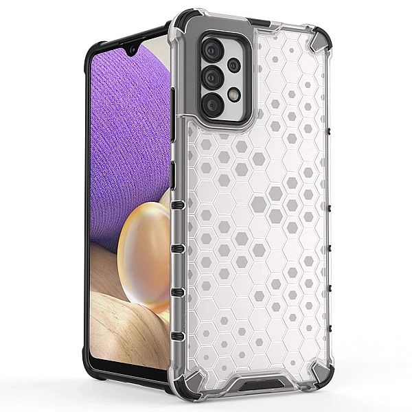 Honeycomb etui pancerny pokrowiec z żelową ramką Samsung Galaxy A03s (