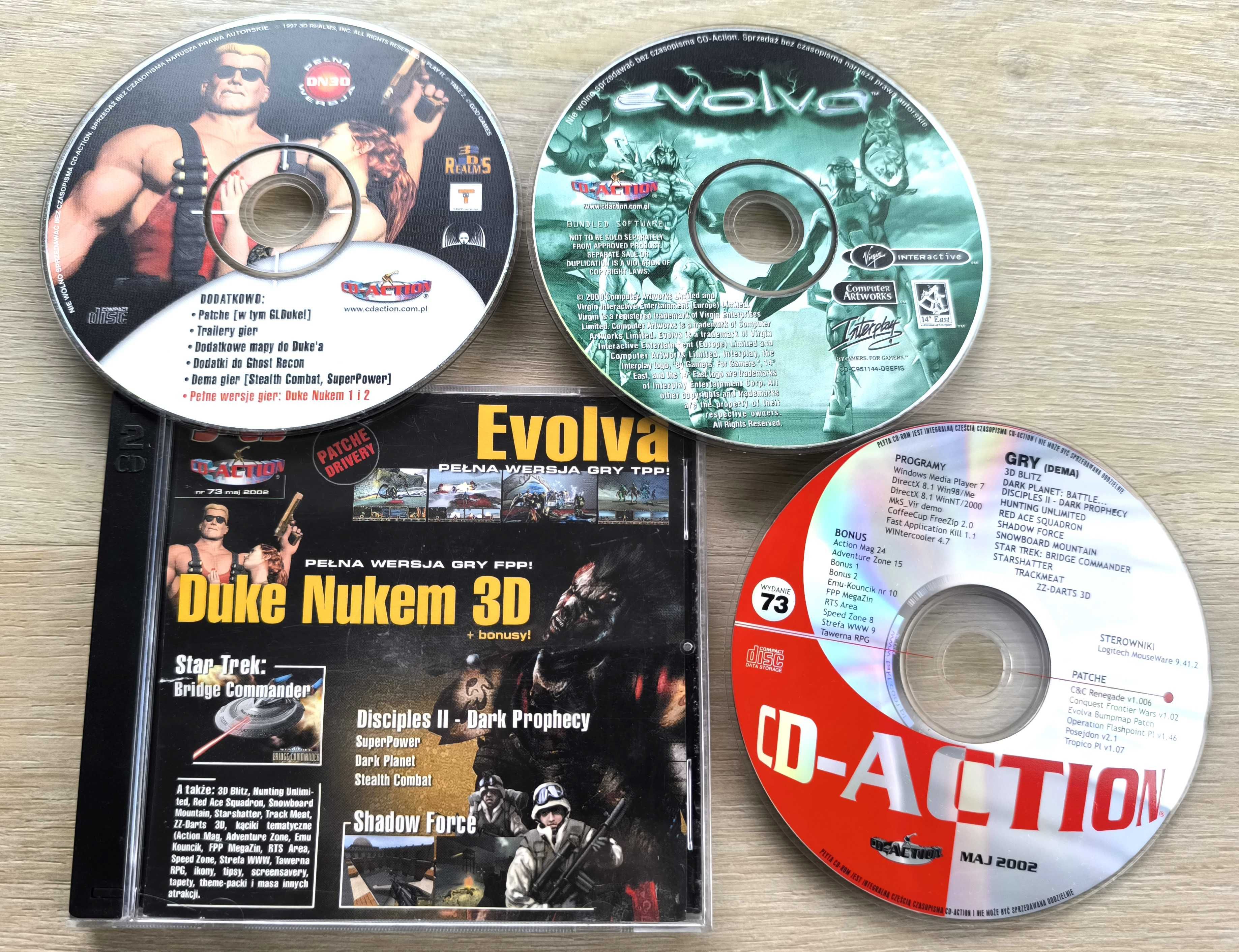 Duke Nukem 3D + EVOLVA [PC] Retro wydanie CDA