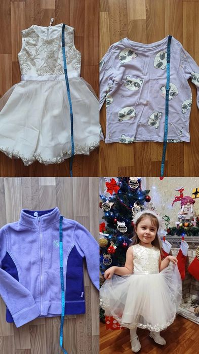 Пакет речей для дівчинки, сукні, плаття