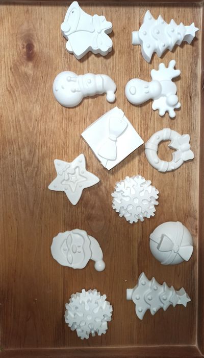 Гіпсові фігурки та магніти для розпису